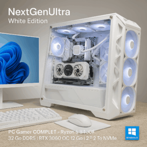 PC Gamer NextGenUltra2025 "Full White"