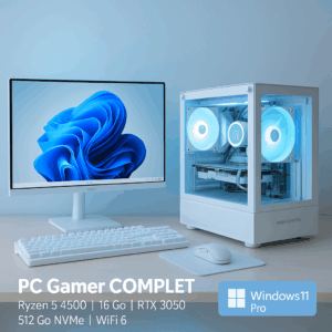 PC Gamer AquaView2025 (noir ou blanc)