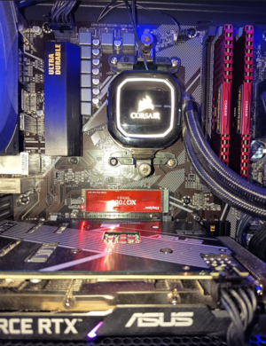 [Vendu] PC Gamer Aquarium RTX 3060 12 Go – Ryzen 7 (8 cœurs) – 16 Go DDR4 – SSD NVMe 1 To – Windows 11 Pro